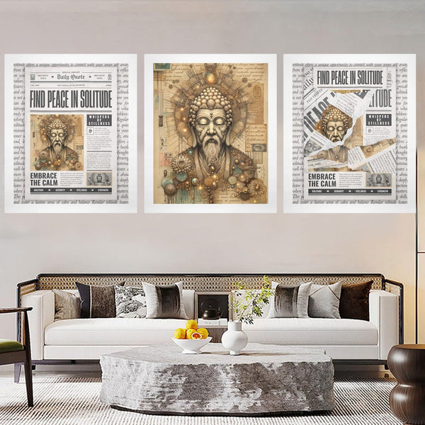 Whispers of Stillness – Gallery Art Print Set of 3 – Art Print by Teo Teglia Art